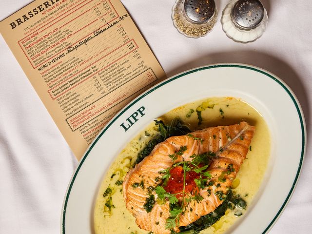 Brasserie Lipp Pavé de saumon d’Écosse